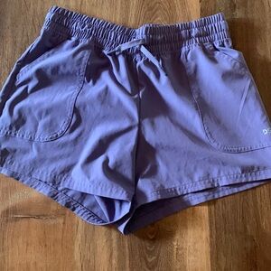 Lavender shorts